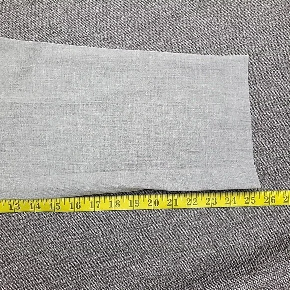 Hilary Radley Womens Pull On Ankle Pants with Pockets Large Size Heather Gray - Picture 4 of 9